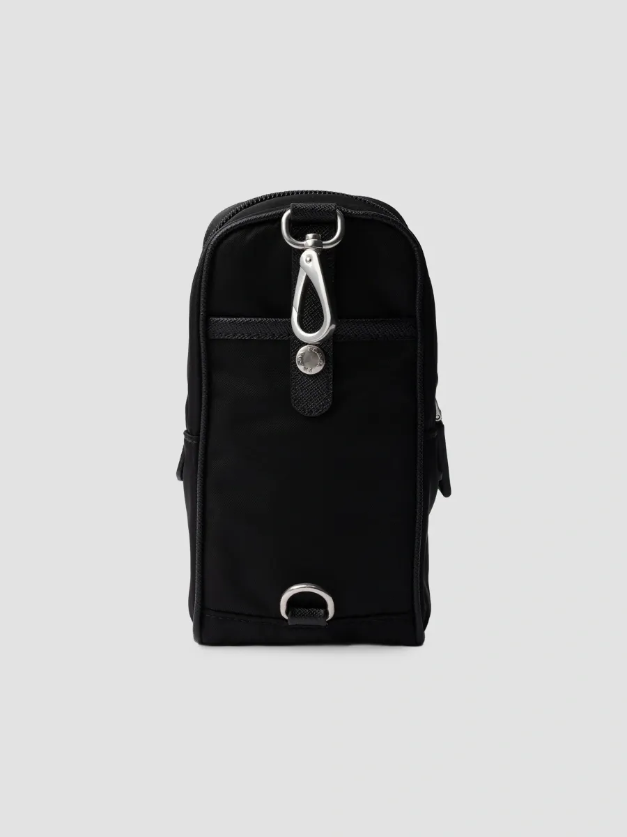 Prada Women's Re-Nylon and Saffiano Leather Pouch | Thumbnail 2 Prada Women's Re-Nylon and Saffiano Leather Pouch | Thumbnail 2