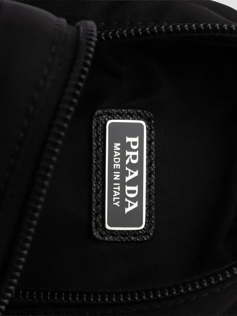Prada Women's Re-Nylon and Saffiano Leather Pouch | Thumbnail 4 Prada Women's Re-Nylon and Saffiano Leather Pouch | Thumbnail 4
