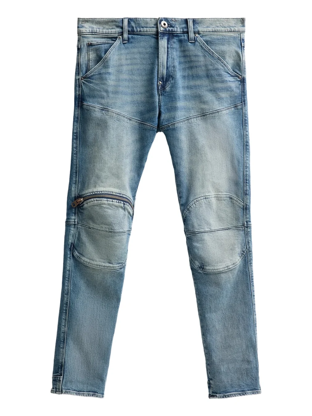 G-Star Men's 5620 Elwood 3D Zip-Knee Skinny Jeans