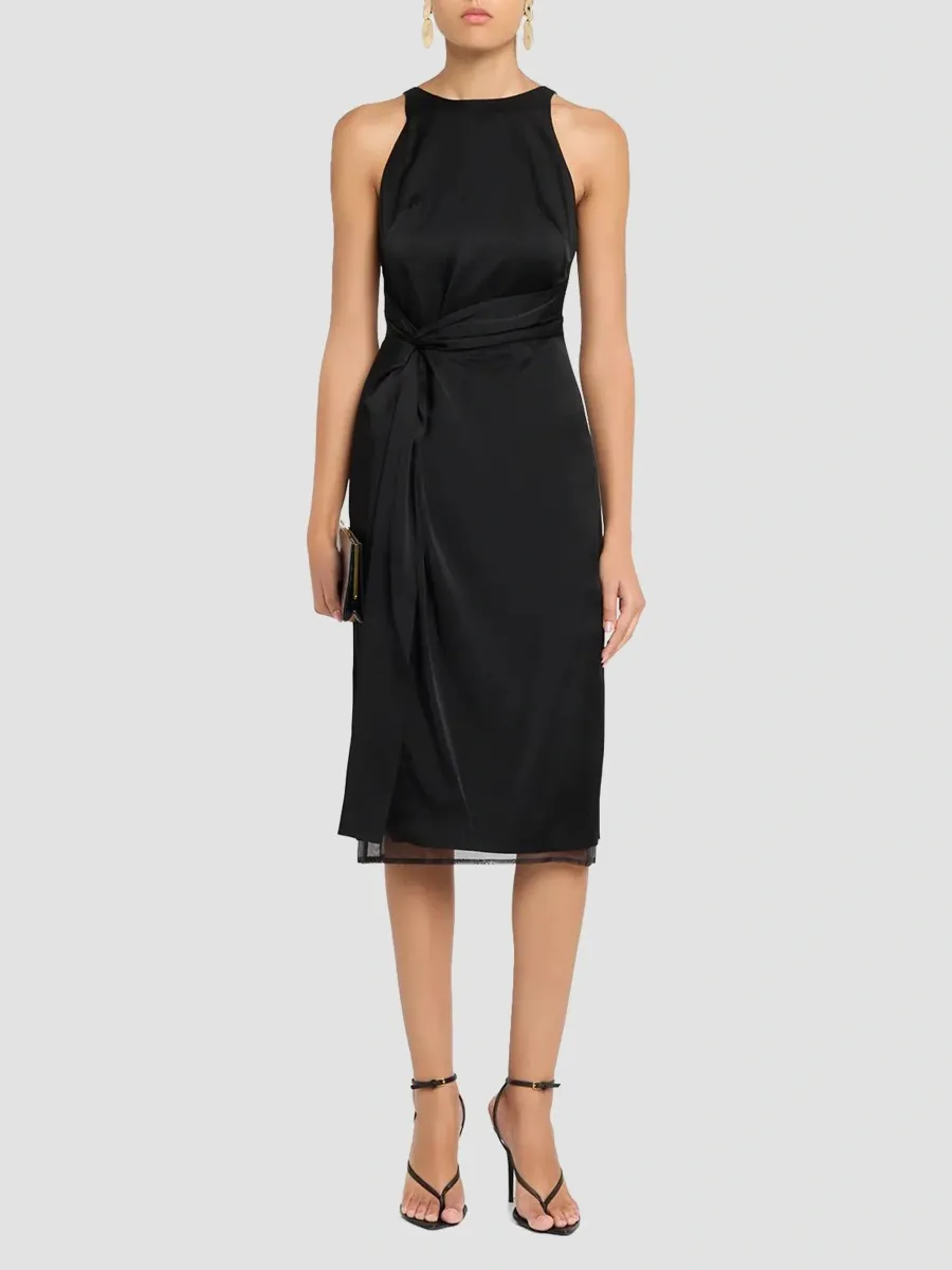 RÓHE Women's Sarong Halter Midi Dress | Thumbnail 2 RÓHE Women's Sarong Halter Midi Dress | Thumbnail 2