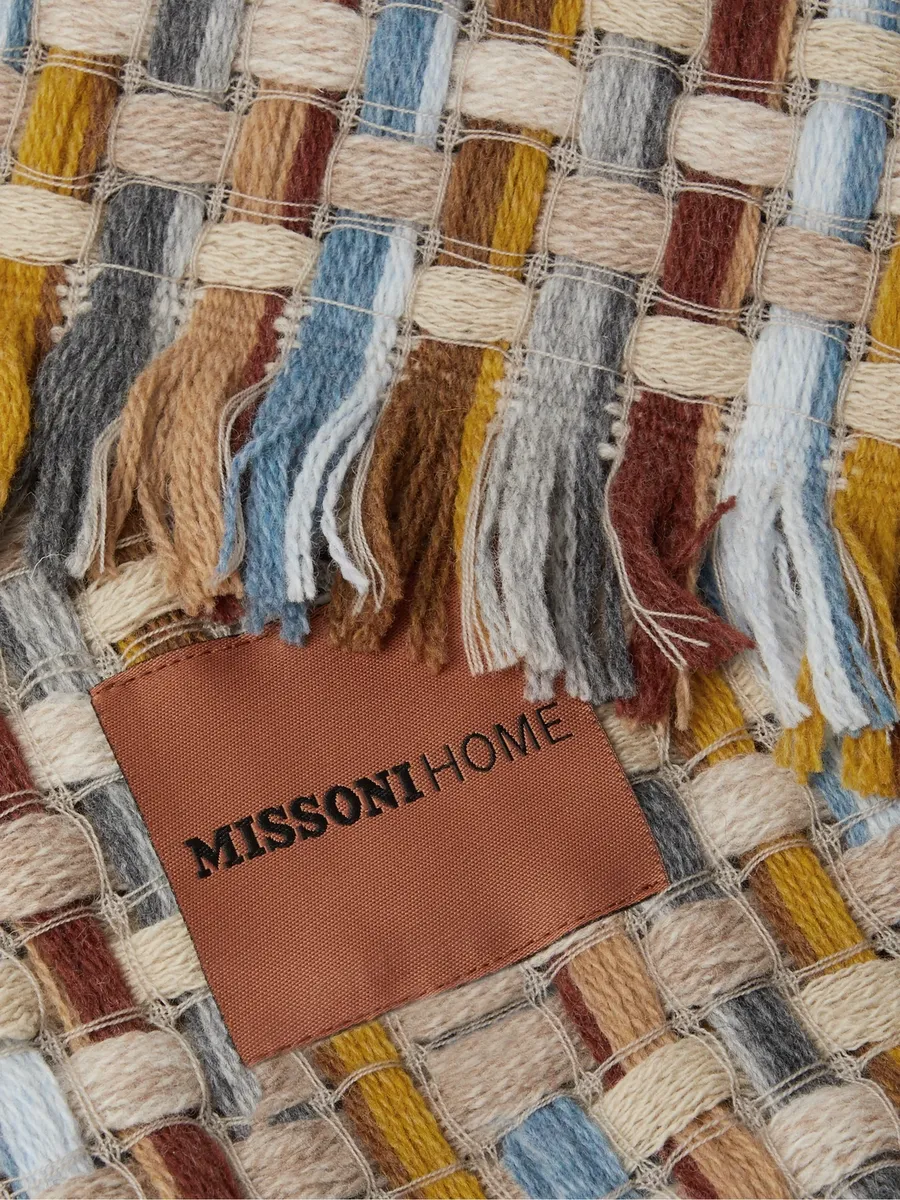 Missoni Home Jocker Fringed Wool-Blend Throw - Men | Thumbnail 2