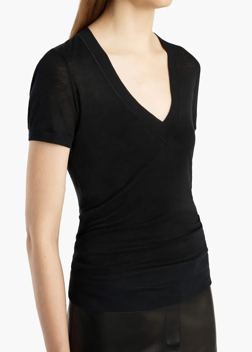 Khaite Berry Top In Black | Thumbnail 6 Khaite Berry Top In Black | Thumbnail 6
