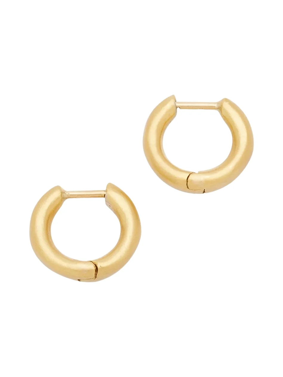 Huga Hoops 22K Gold