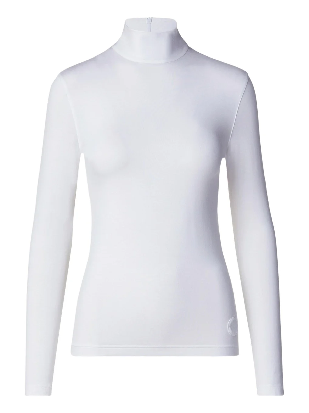 Akris punto Turtleneck Long-Sleeve Modal-Stretch Top