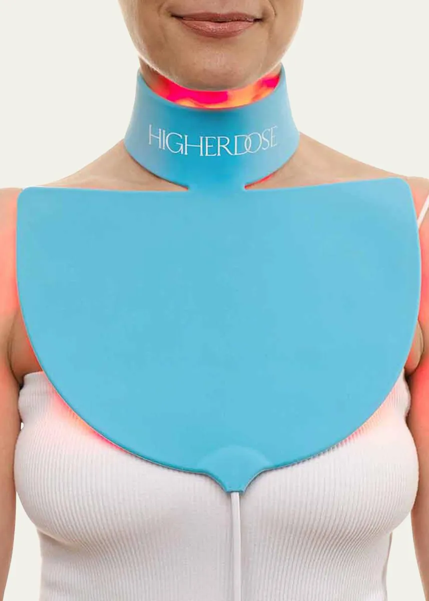 HigherDOSE Red Light Neck Enhancer Mask | Thumbnail 2 HigherDOSE Red Light Neck Enhancer Mask | Thumbnail 2