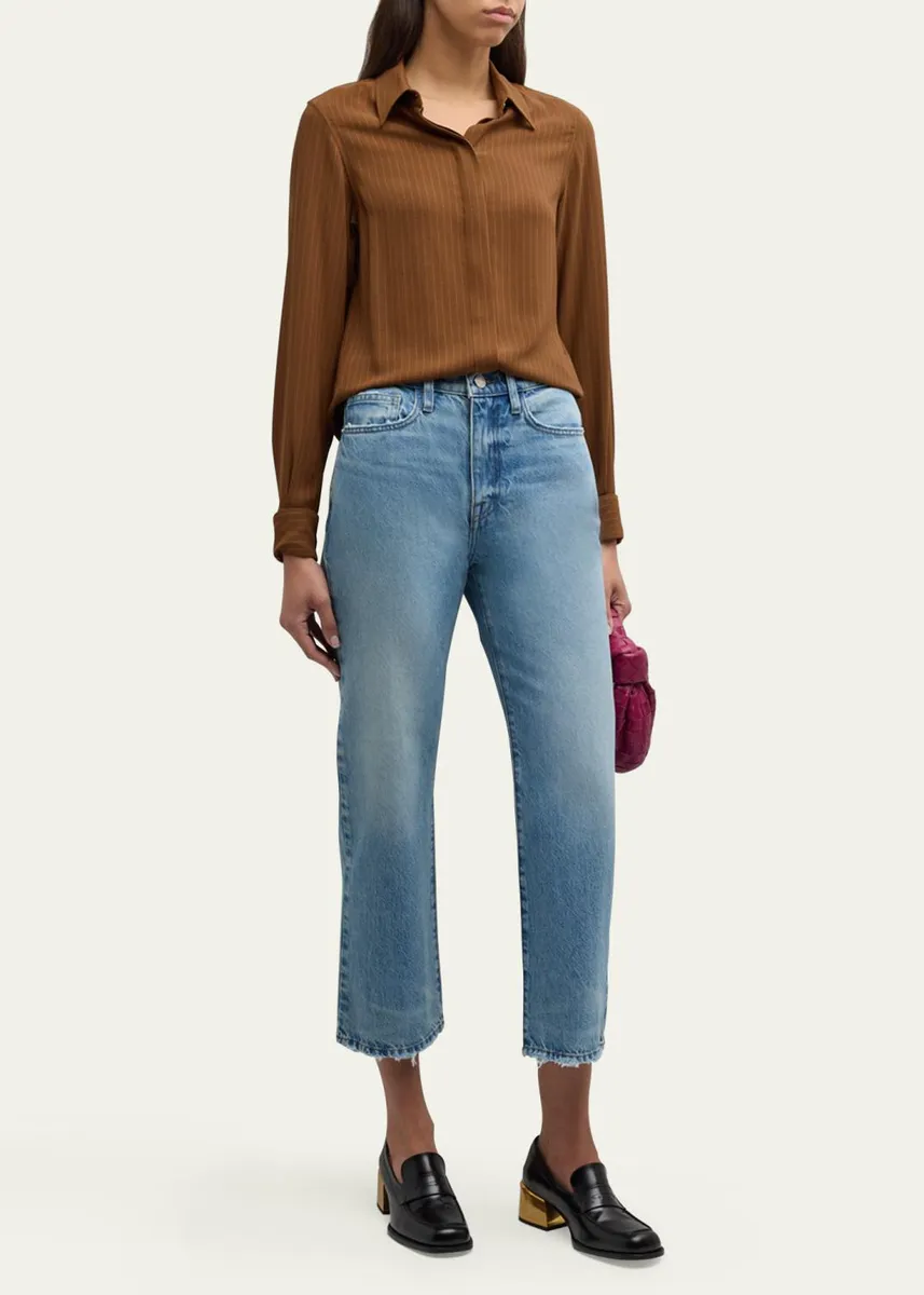 Frame Le Jane Crop Jeans | Thumbnail 2 Frame Le Jane Crop Jeans | Thumbnail 2