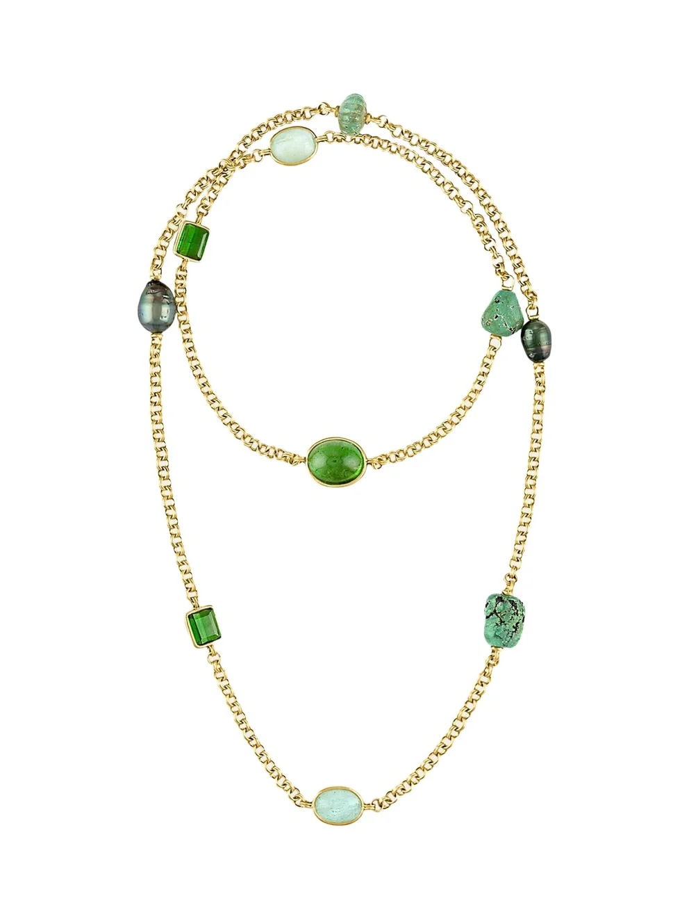 Prounis Jewelry Locus Station Necklace