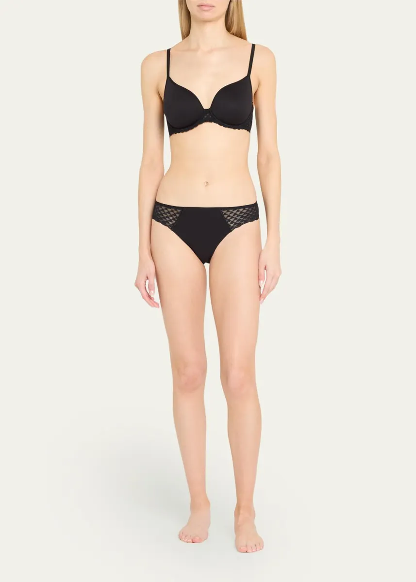 Simone Pérèle Subtile Geometric Lace T-Shirt Bra | Thumbnail 2