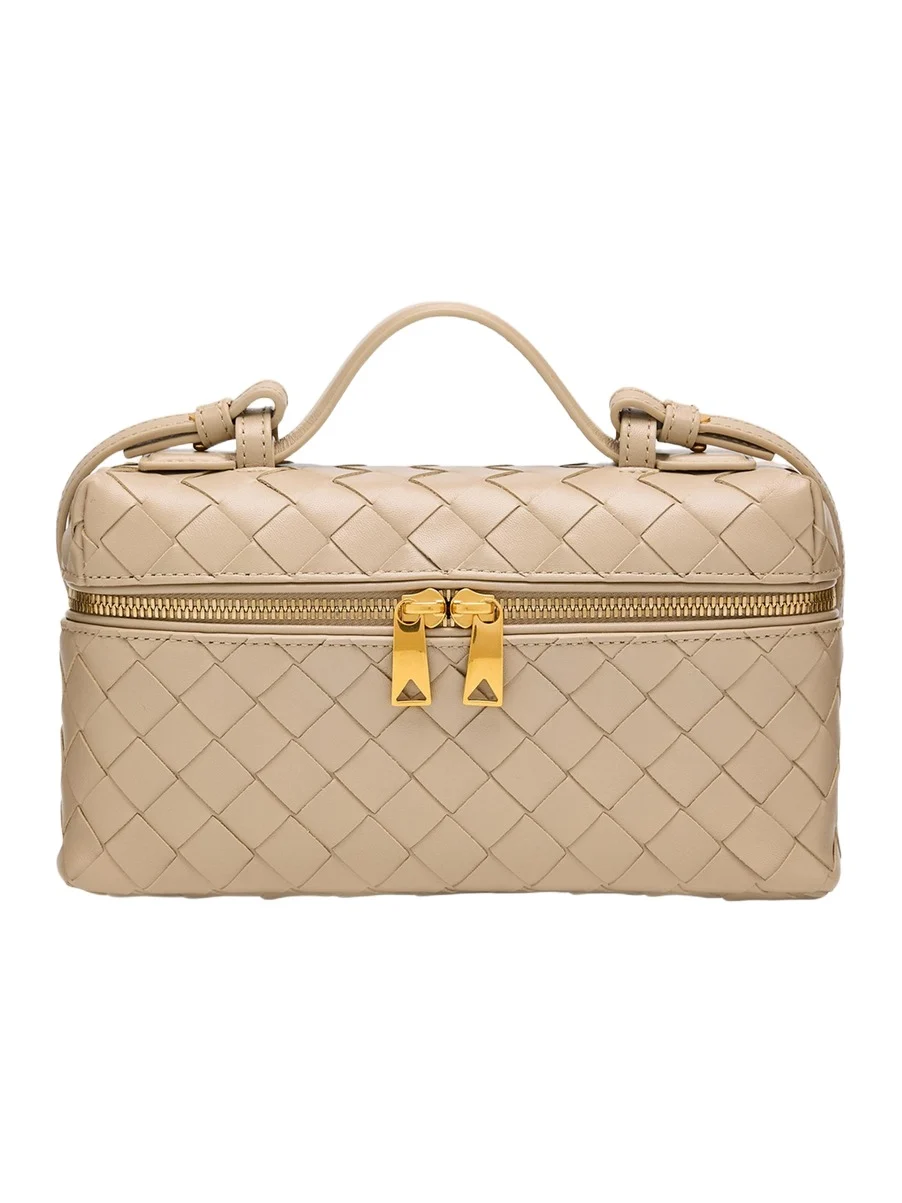 Bang Bang Vanity Intrecciato Leather Crossbody Bag Bang Bang Vanity Intrecciato Leather Crossbody Bag