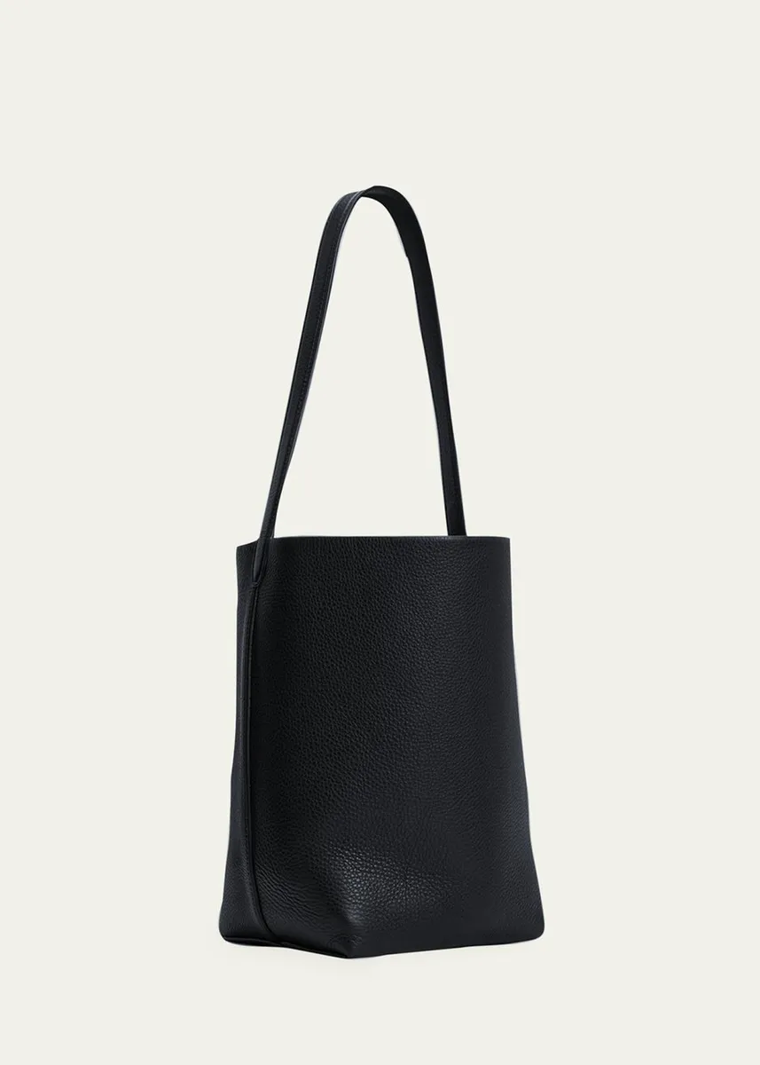 The Row N/S Park Tote Medium in Lux Grained Calfksin | Thumbnail 3