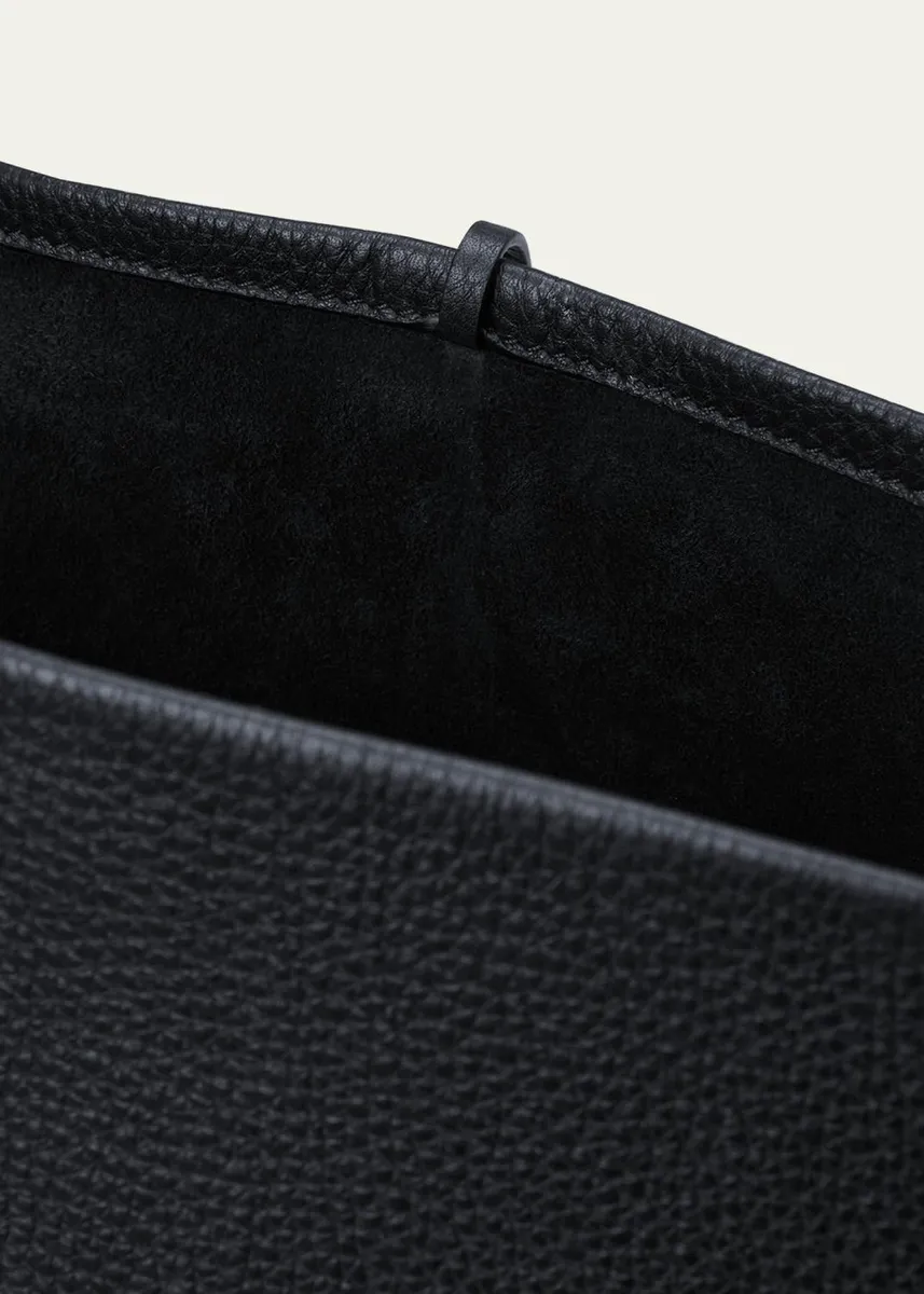 The Row N/S Park Tote Medium in Lux Grained Calfksin | Thumbnail 4