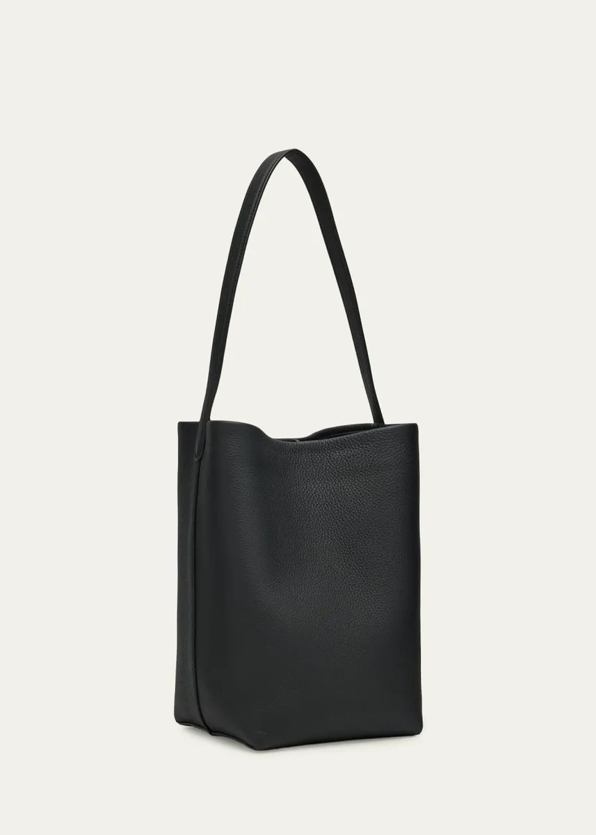The Row N/S Park Tote Medium in Lux Grained Calfksin | Thumbnail 7