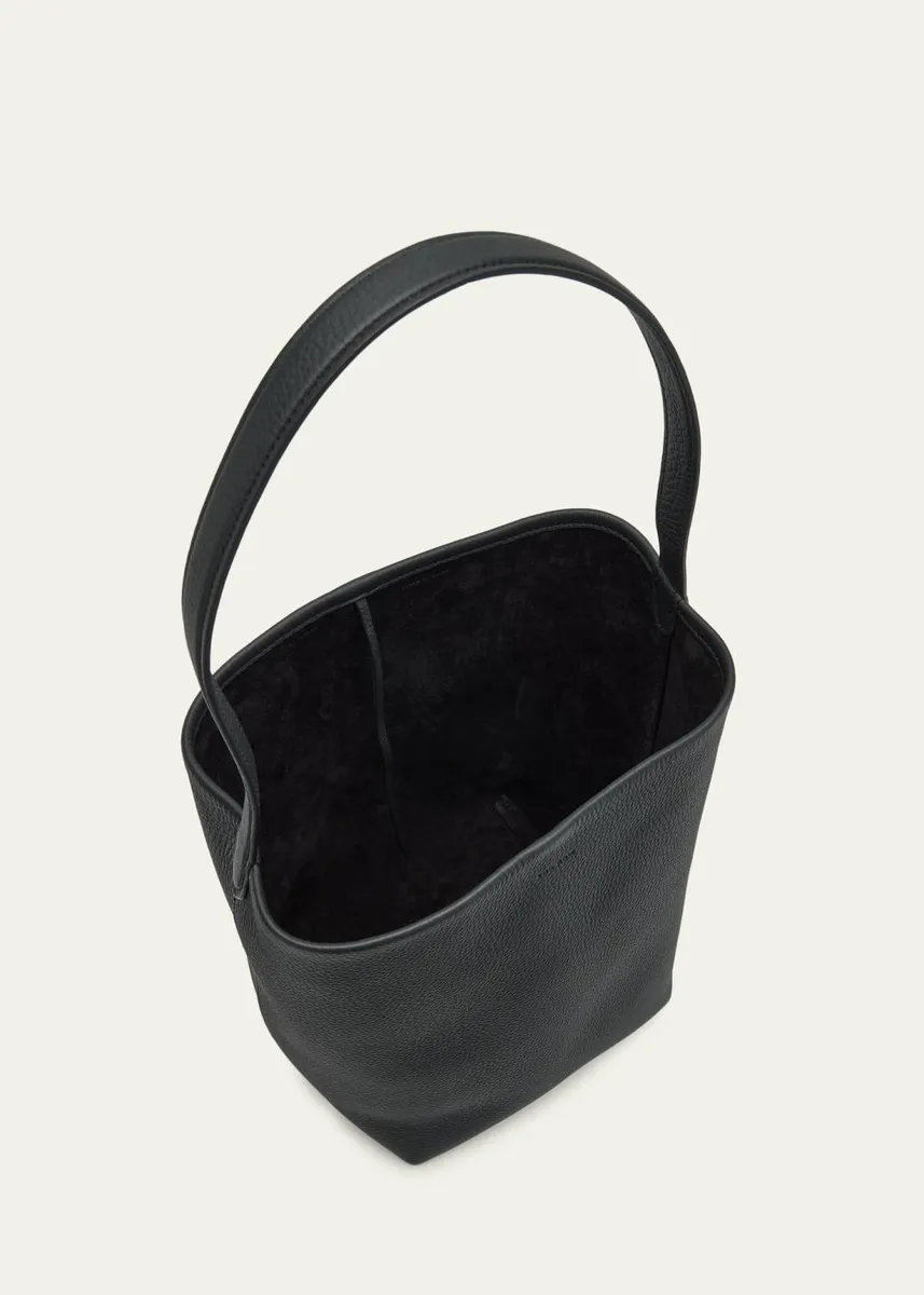 The Row N/S Park Tote Medium in Lux Grained Calfksin | Thumbnail 8