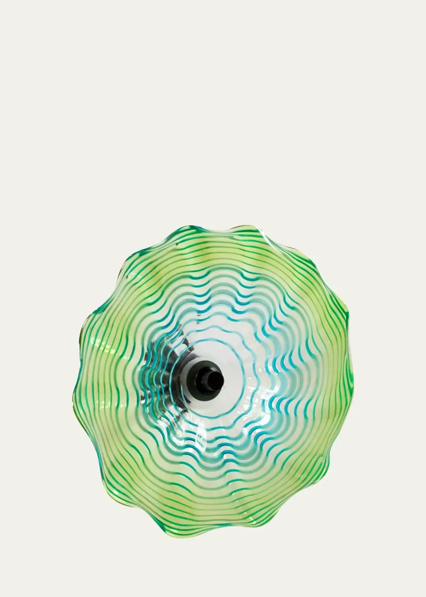 Dale Tiffany Milagra Art Glass Wall Decor, 12" Round | Thumbnail 2