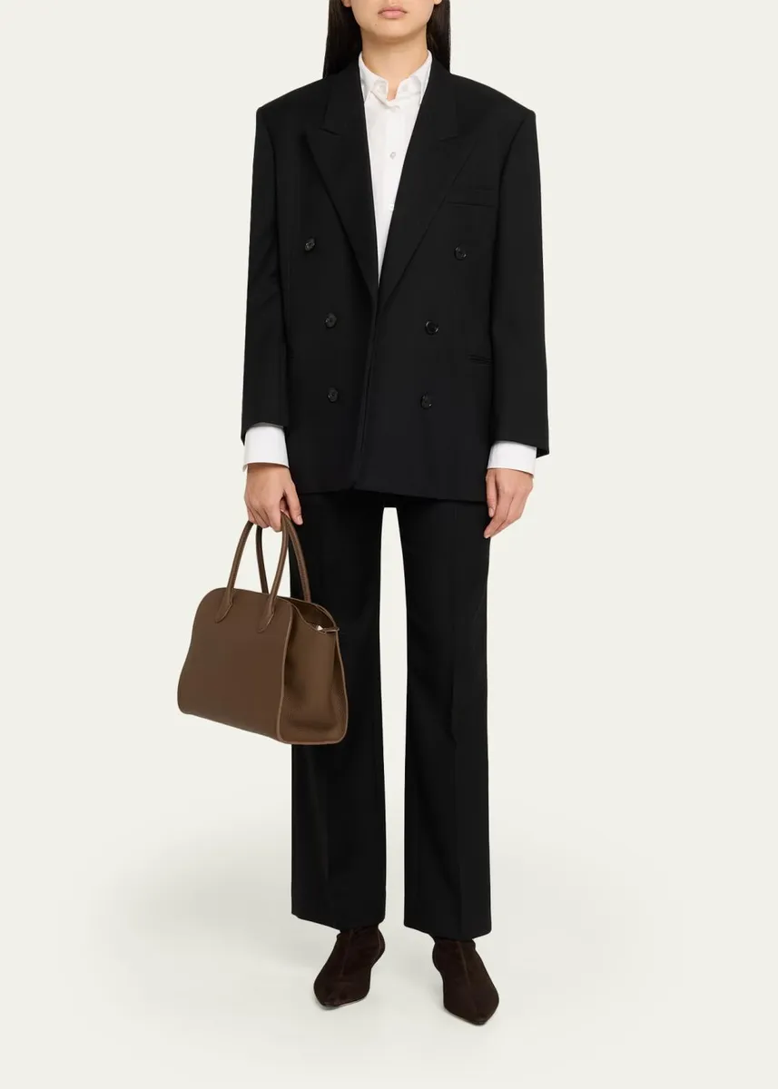The Row Marlo 12 Tote Bag in Grain Leather | Thumbnail 5