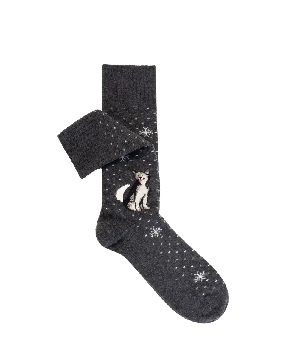 Sozzi Calze Men's Husky Ribbed Crew Socks | Thumbnail 2