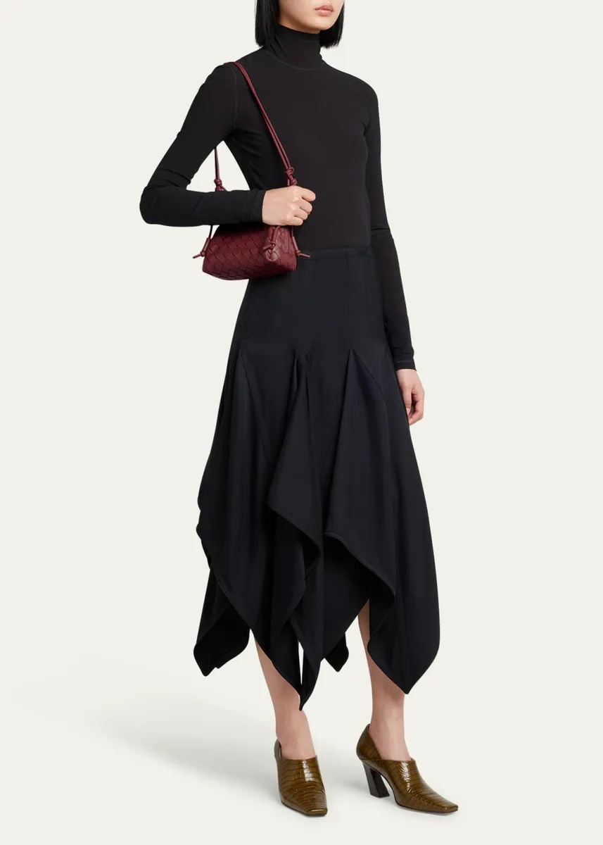 Bottega Veneta Zip Leather Pouch Shoulder Bag | Thumbnail 13 Bottega Veneta Zip Leather Pouch Shoulder Bag | Thumbnail 13