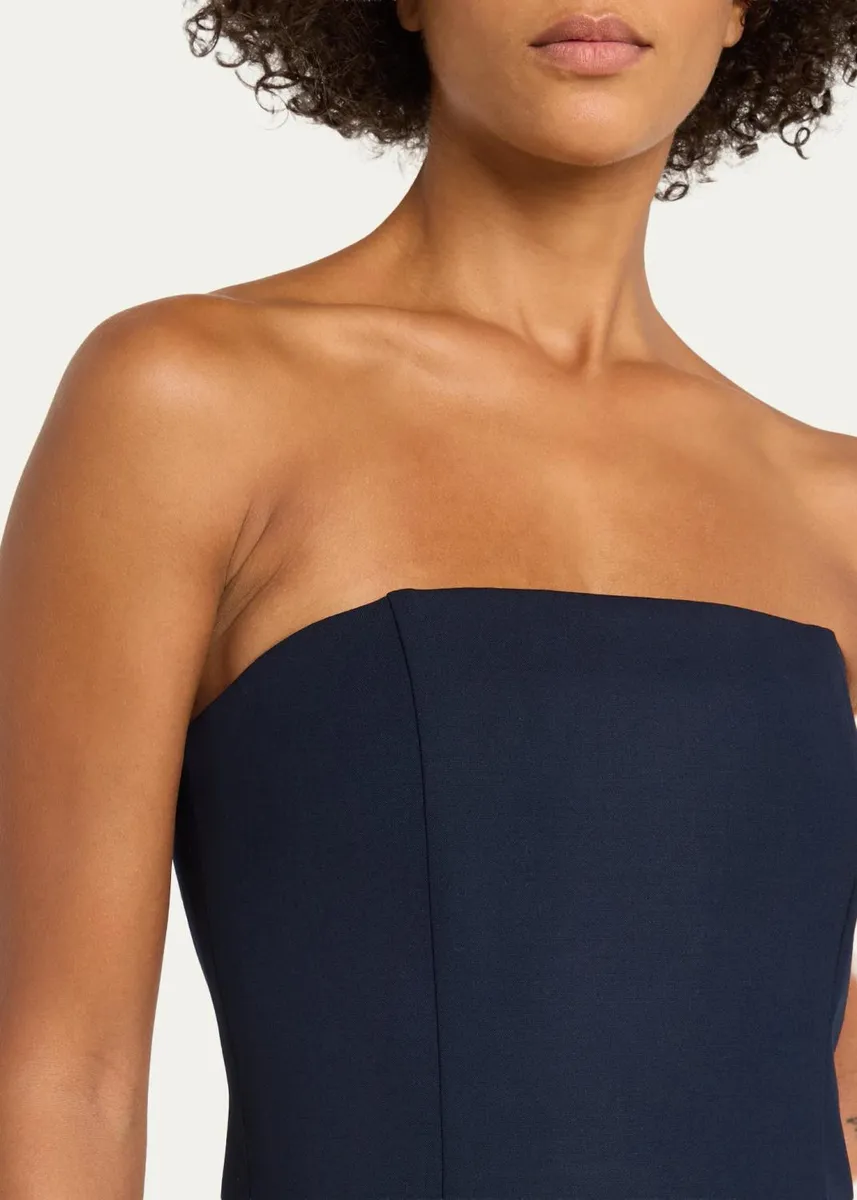 Oscar de la Renta Crystal Embellished Short-Sleeve Bolero Column Gown | Thumbnail 5 Oscar de la Renta Crystal Embellished Short-Sleeve Bolero Column Gown | Thumbnail 5
