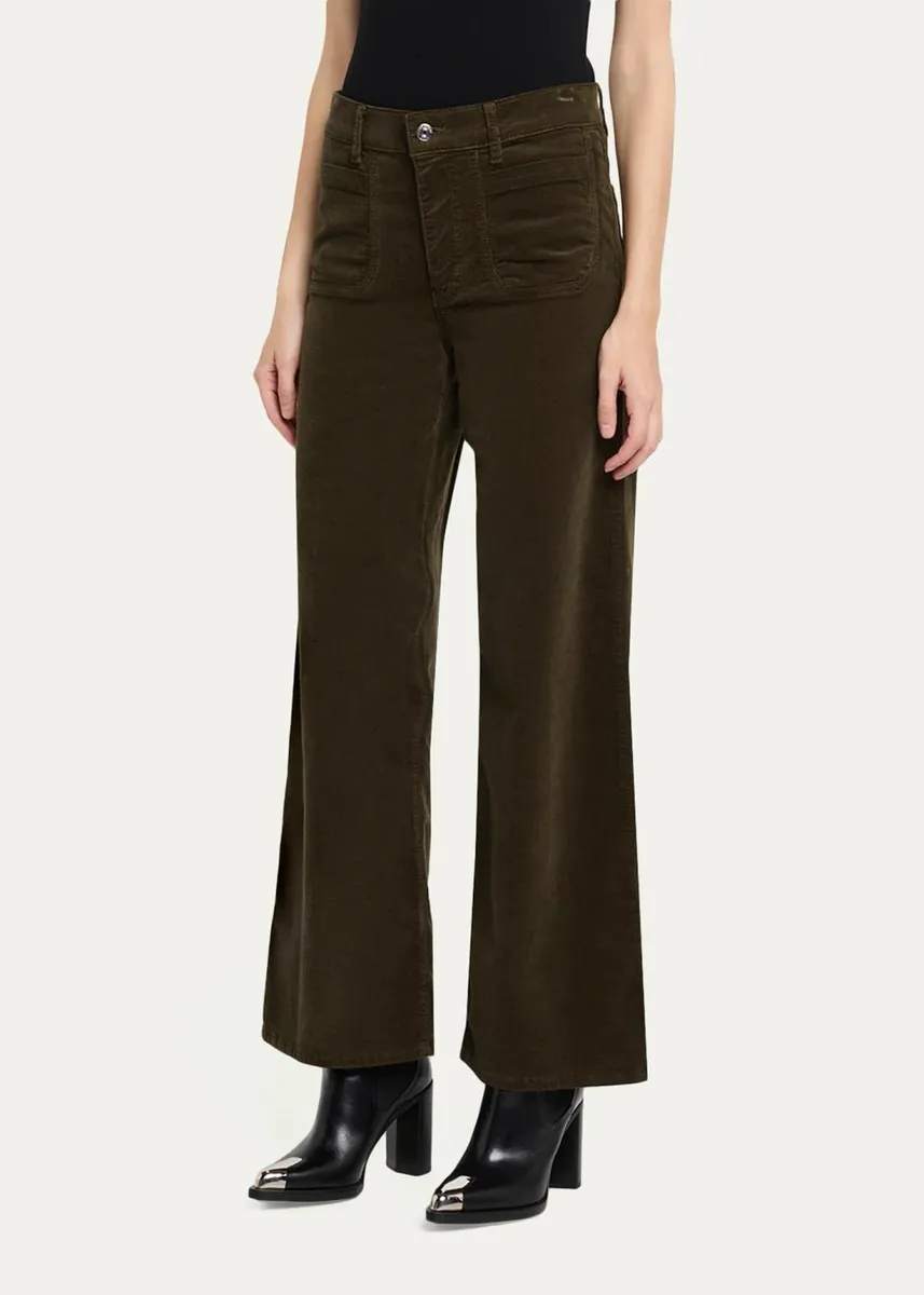 Frame Le Slim Palazzo Modernist Pocket Corduroy Jeans | Thumbnail 4