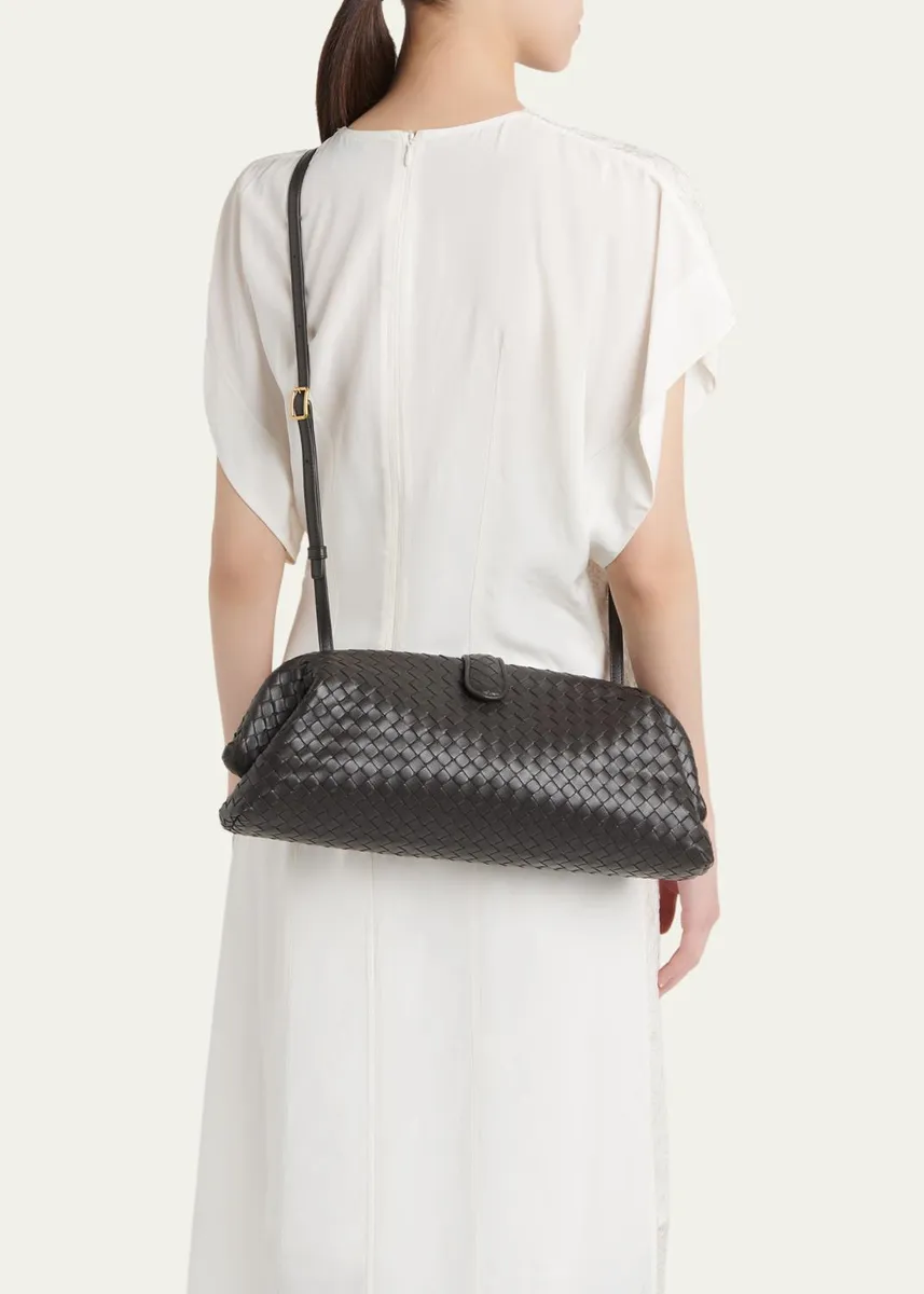 Bottega Veneta Lauren 1979 Leather Clutch Bag | Thumbnail 2