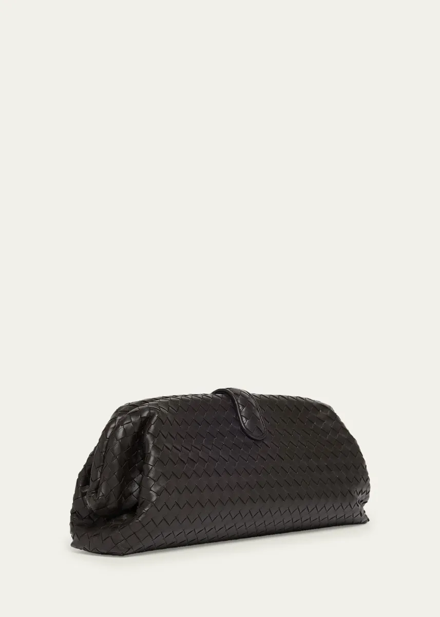 Bottega Veneta Lauren 1979 Leather Clutch Bag | Thumbnail 3