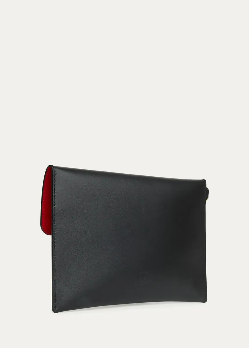 Christian Louboutin Bettina Flat Leather Pouch Bag | Thumbnail 2 Christian Louboutin Bettina Flat Leather Pouch Bag | Thumbnail 2