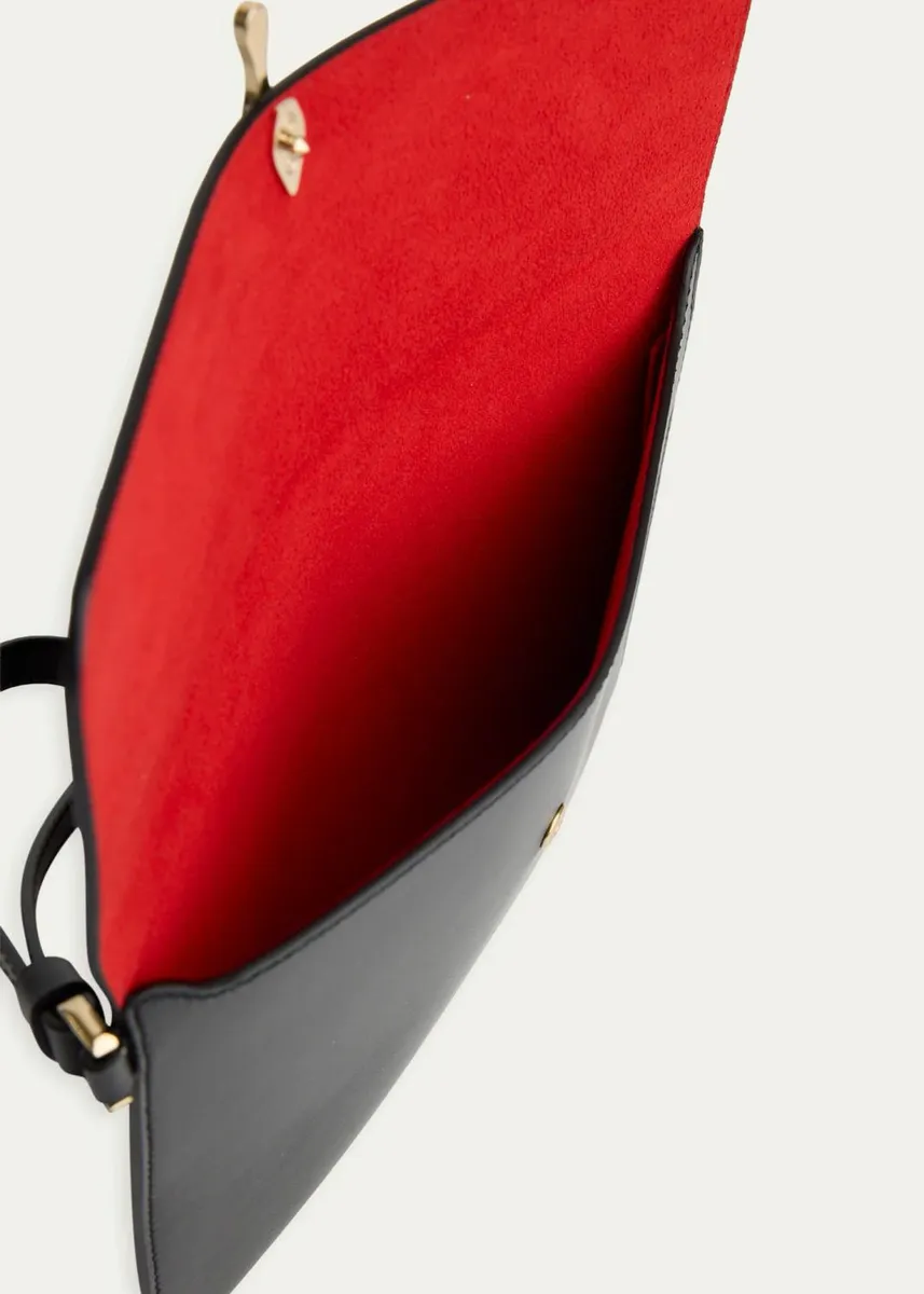 Christian Louboutin Bettina Flat Leather Pouch Bag | Thumbnail 3 Christian Louboutin Bettina Flat Leather Pouch Bag | Thumbnail 3