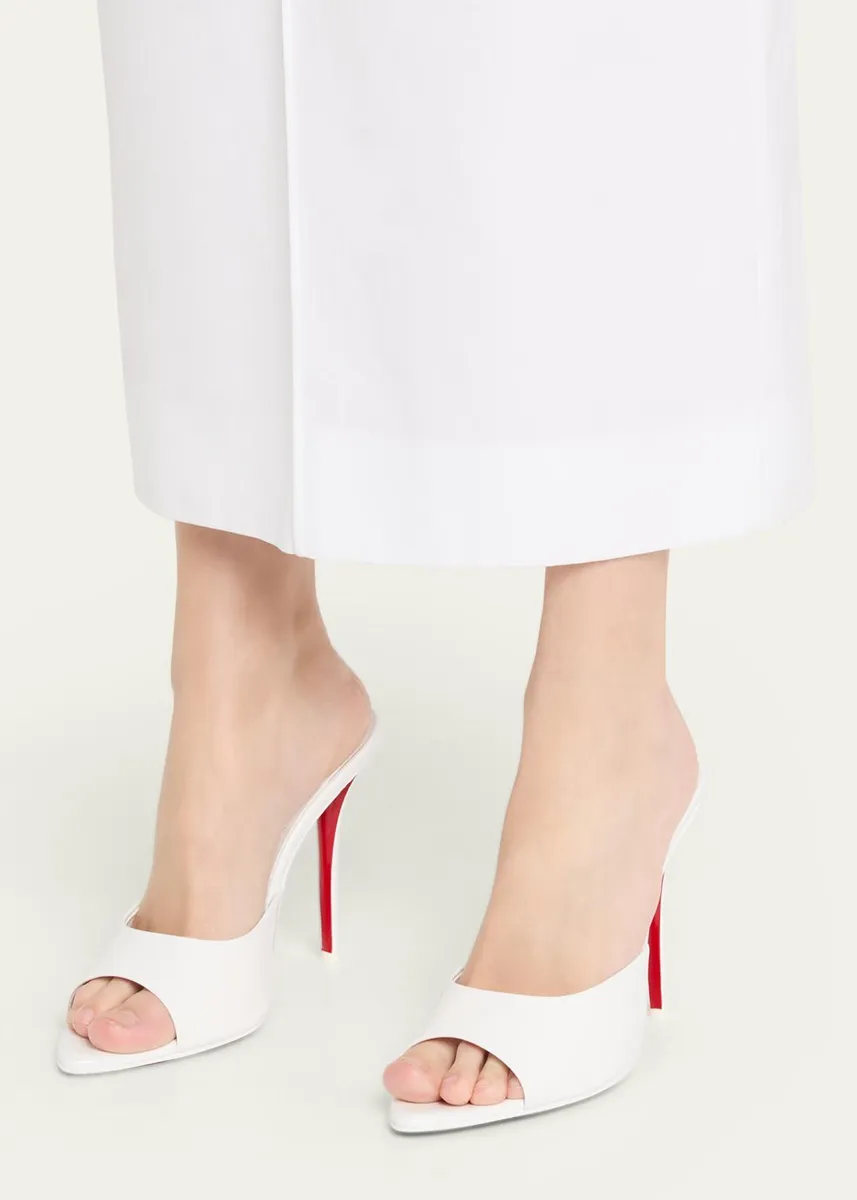 Christian Louboutin 100mm Miss Z Leather Mule Sandals | Thumbnail 2 Christian Louboutin 100mm Miss Z Leather Mule Sandals | Thumbnail 2
