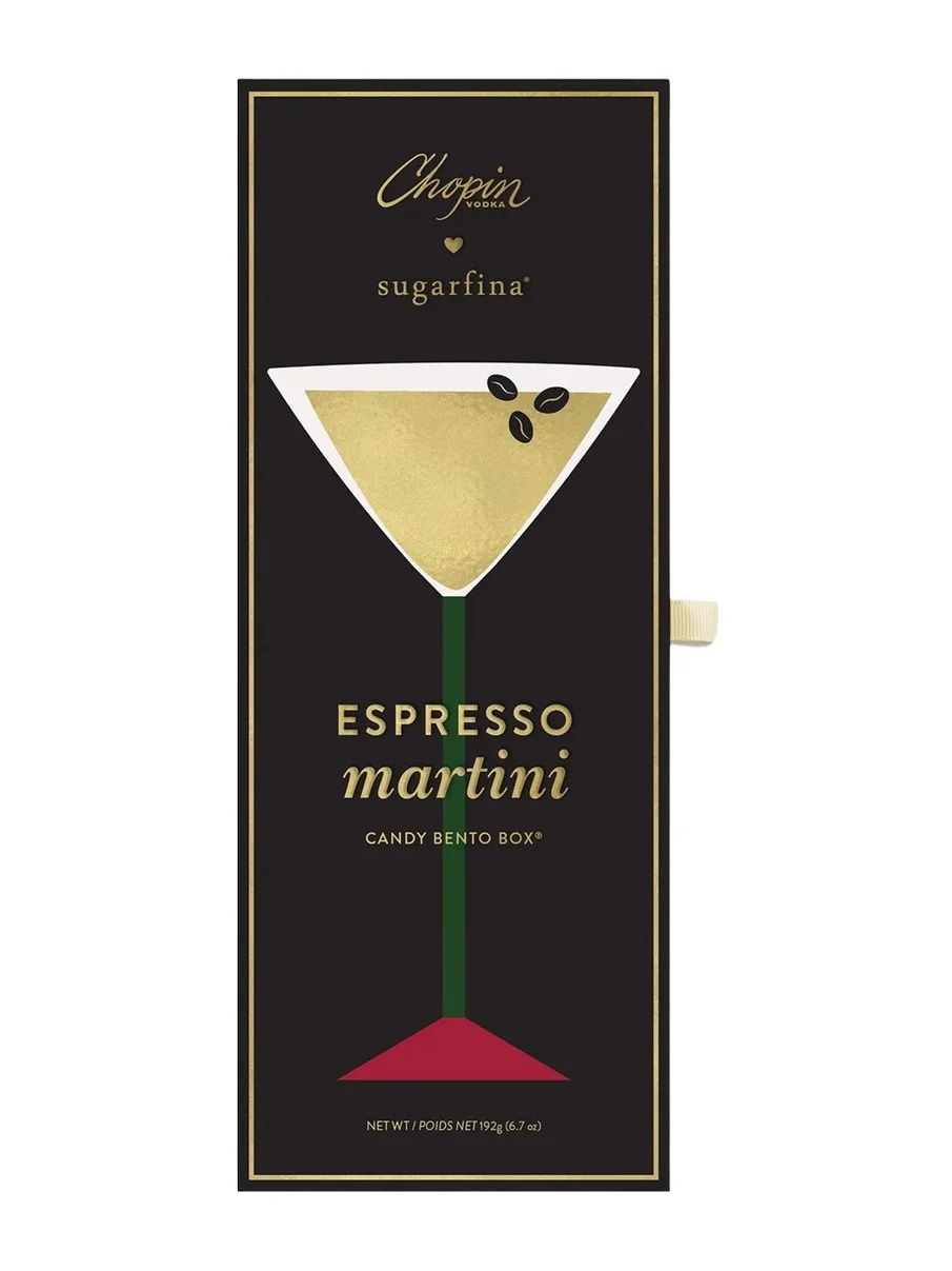 Sugarfina x Chopin Vodka Espresso Martini 3-Piece Bento Box