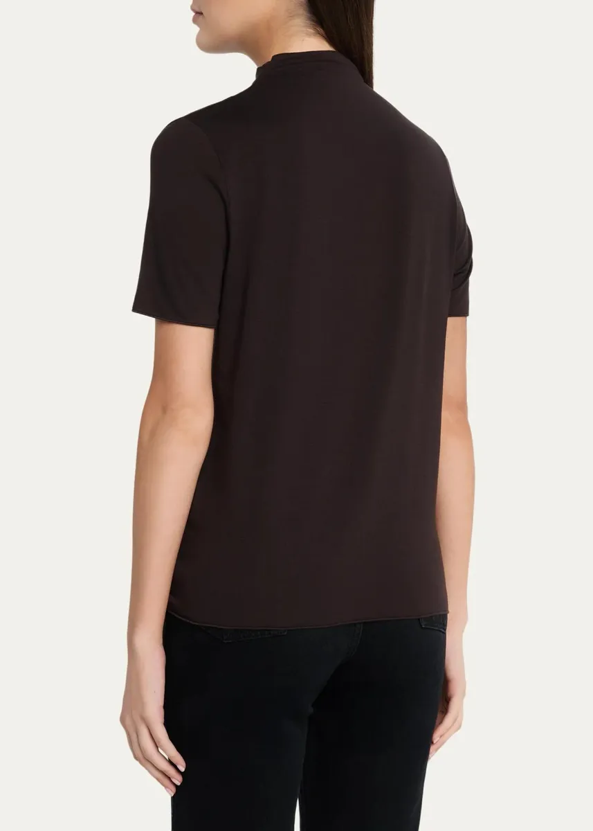 MAJESTIC FILATURES Soft Touch Mock-Neck Top | Thumbnail 3 MAJESTIC FILATURES Soft Touch Mock-Neck Top | Thumbnail 3
