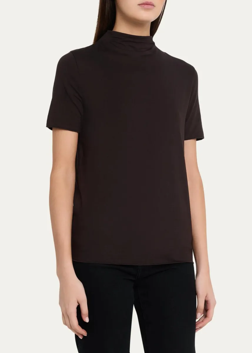 MAJESTIC FILATURES Soft Touch Mock-Neck Top | Thumbnail 4 MAJESTIC FILATURES Soft Touch Mock-Neck Top | Thumbnail 4