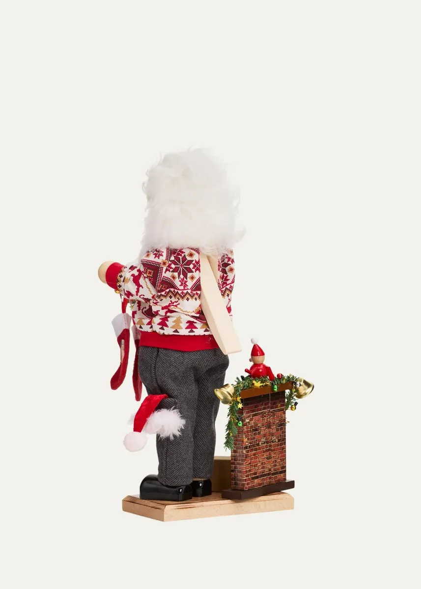 Steinbach Cozy Decorating Santa Nutcracker | Thumbnail 2 Steinbach Cozy Decorating Santa Nutcracker | Thumbnail 2