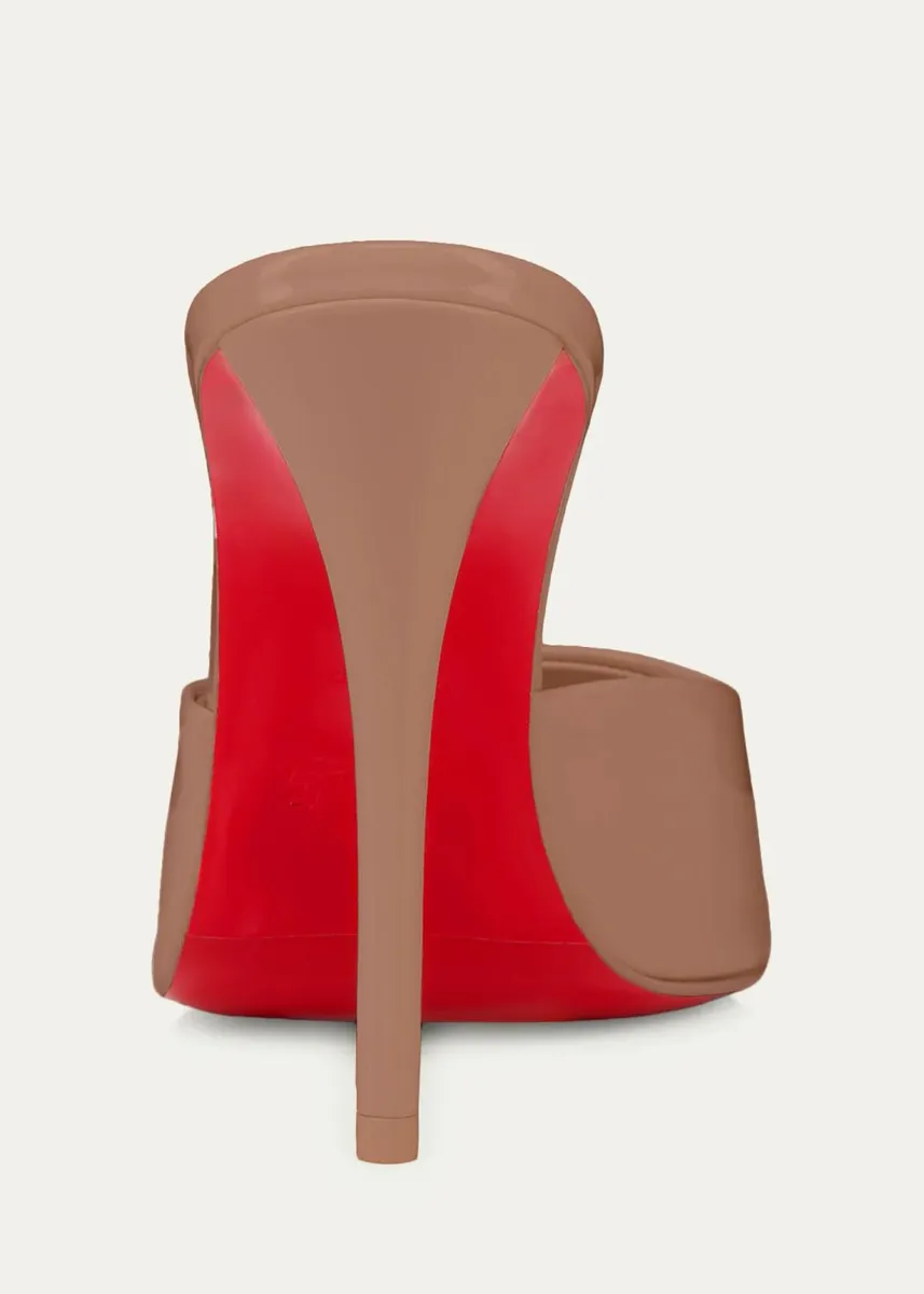 Christian Louboutin 100mm Miss Z Leather Mule Sandals | Thumbnail 2 Christian Louboutin 100mm Miss Z Leather Mule Sandals | Thumbnail 2