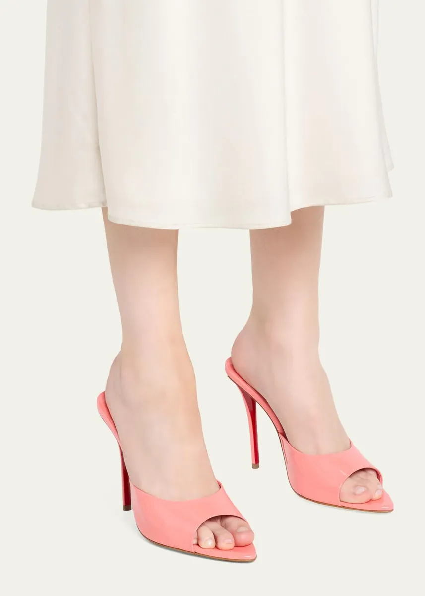 Christian Louboutin 100mm Miss Z Leather Mule Sandals | Thumbnail 4 Christian Louboutin 100mm Miss Z Leather Mule Sandals | Thumbnail 4