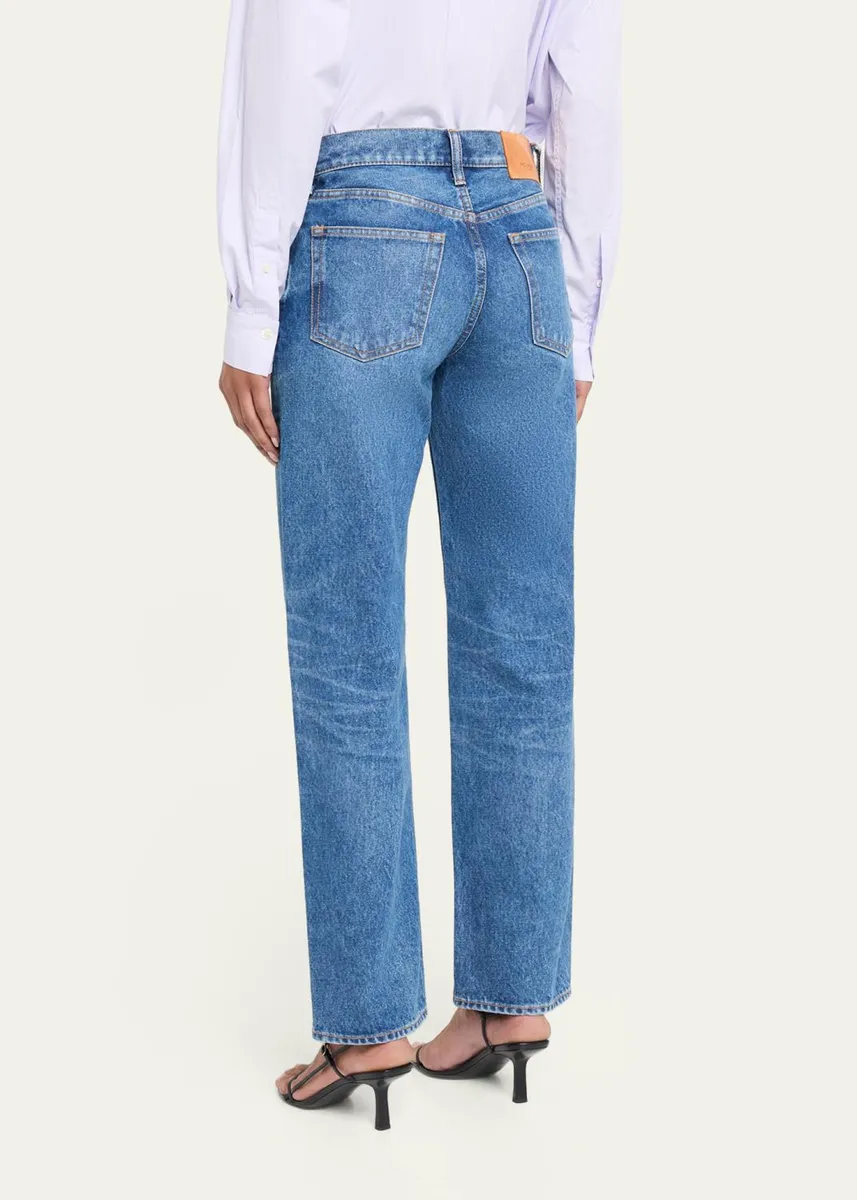 Moussy Vintage Philadelphia Low-Rise Straight-Leg Jeans | Thumbnail 3 Moussy Vintage Philadelphia Low-Rise Straight-Leg Jeans | Thumbnail 3