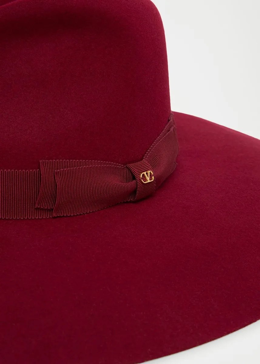 Valentino Garavani VLogo Signature Large-Brim Hat | Thumbnail 3 Valentino Garavani VLogo Signature Large-Brim Hat | Thumbnail 3