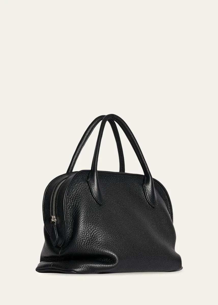 The Row Agnes 12 Nano Curved Top-Handle Bag in Leather | Thumbnail 2