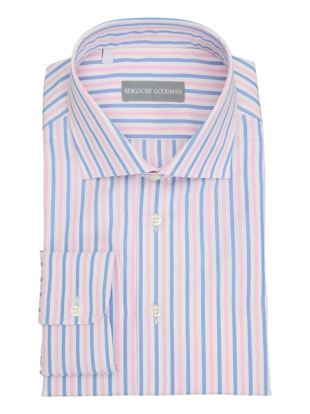 Bergdorf Goodman Men's Multi-Stripe Cotton Dress Shirt