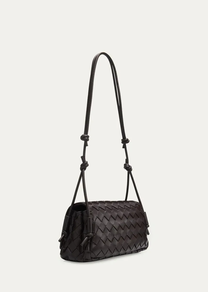 Bottega Veneta Notturno Nappa Leather Shoulder Bag | Thumbnail 3 Bottega Veneta Notturno Nappa Leather Shoulder Bag | Thumbnail 3