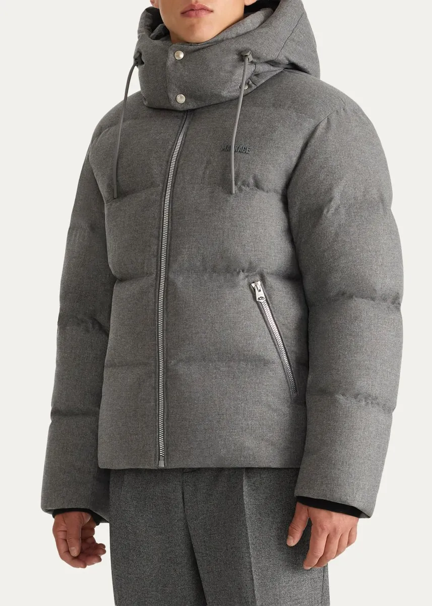 Mackage Men's Hooded Down Puffer Jacket | Thumbnail 4 Mackage Men's Hooded Down Puffer Jacket | Thumbnail 4
