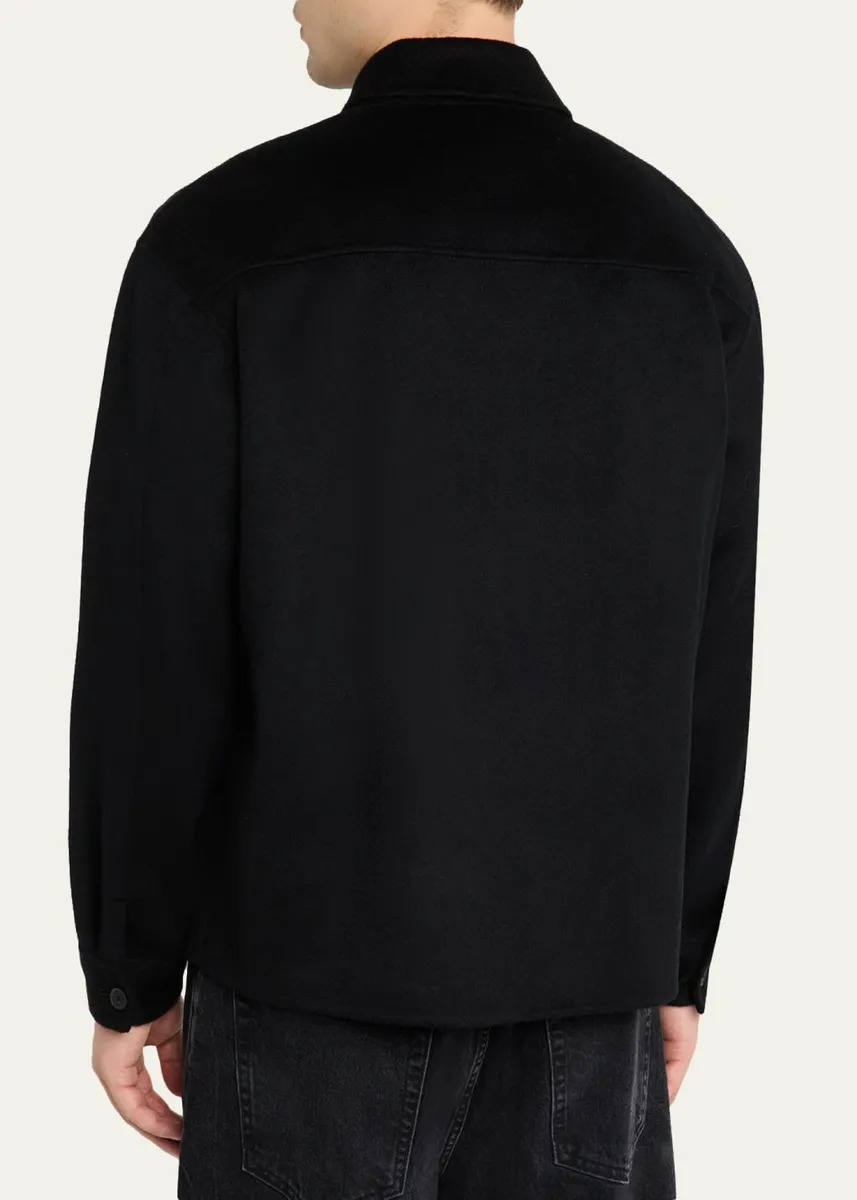 Frame Men's Double-Face Wool Overshirt | Thumbnail 3