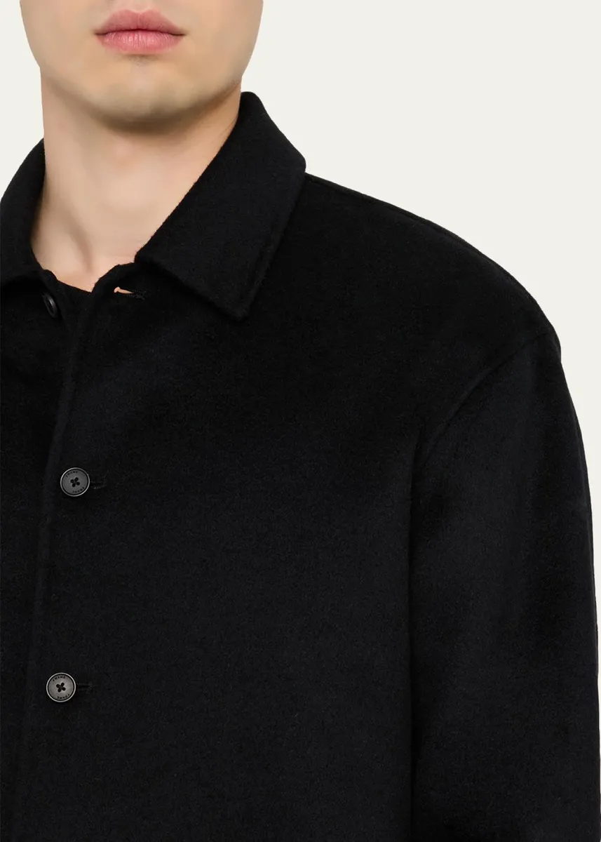 Frame Men's Double-Face Wool Overshirt | Thumbnail 5