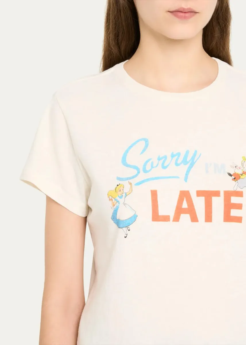 RE/DONE Alice Late Classic T-Shirt | Thumbnail 5 RE/DONE Alice Late Classic T-Shirt | Thumbnail 5