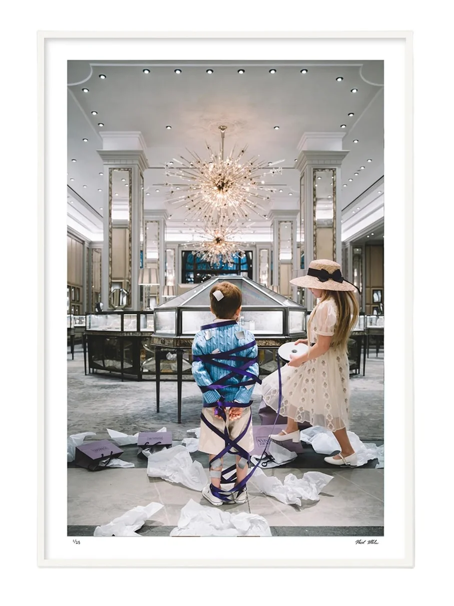"Gift Wrapped" BG 125th Anniversary Framed Photo Print, Limited Edition of 25 "Gift Wrapped" BG 125th Anniversary Framed Photo Print, Limited Edition of 25