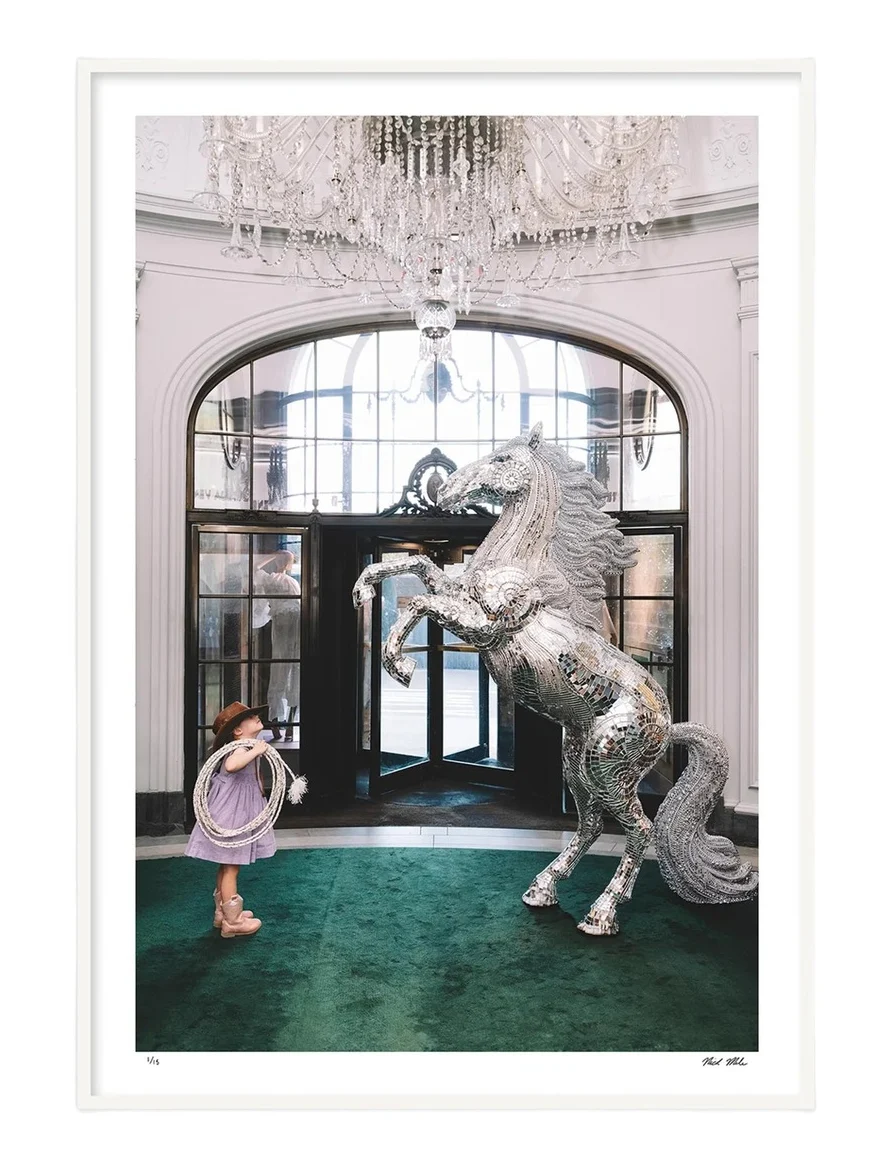 "Bucking Bronco" BG 125th Anniversary Framed Photo Print, Limited Edition of 15 "Bucking Bronco" BG 125th Anniversary Framed Photo Print, Limited Edition of 15