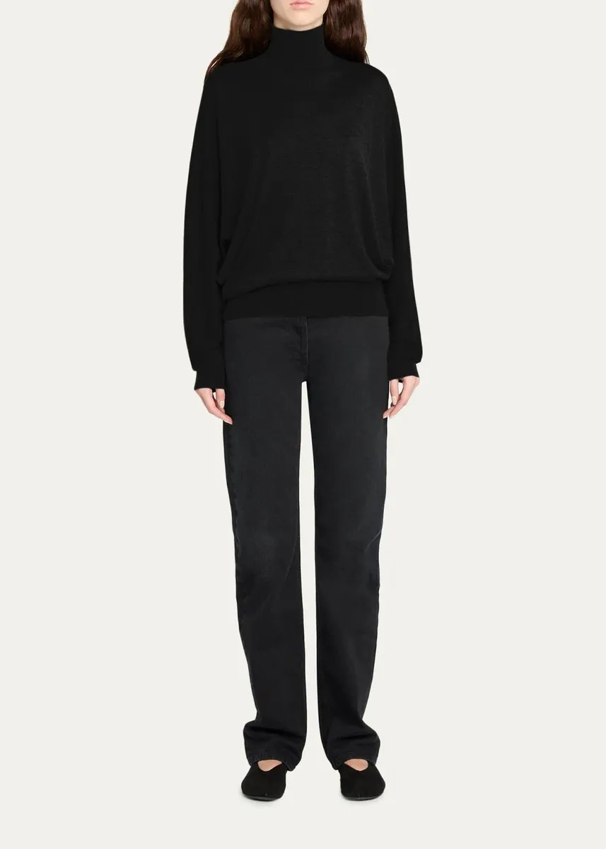 The Row Leith Turtleneck Knit Top | Thumbnail 2 The Row Leith Turtleneck Knit Top | Thumbnail 2