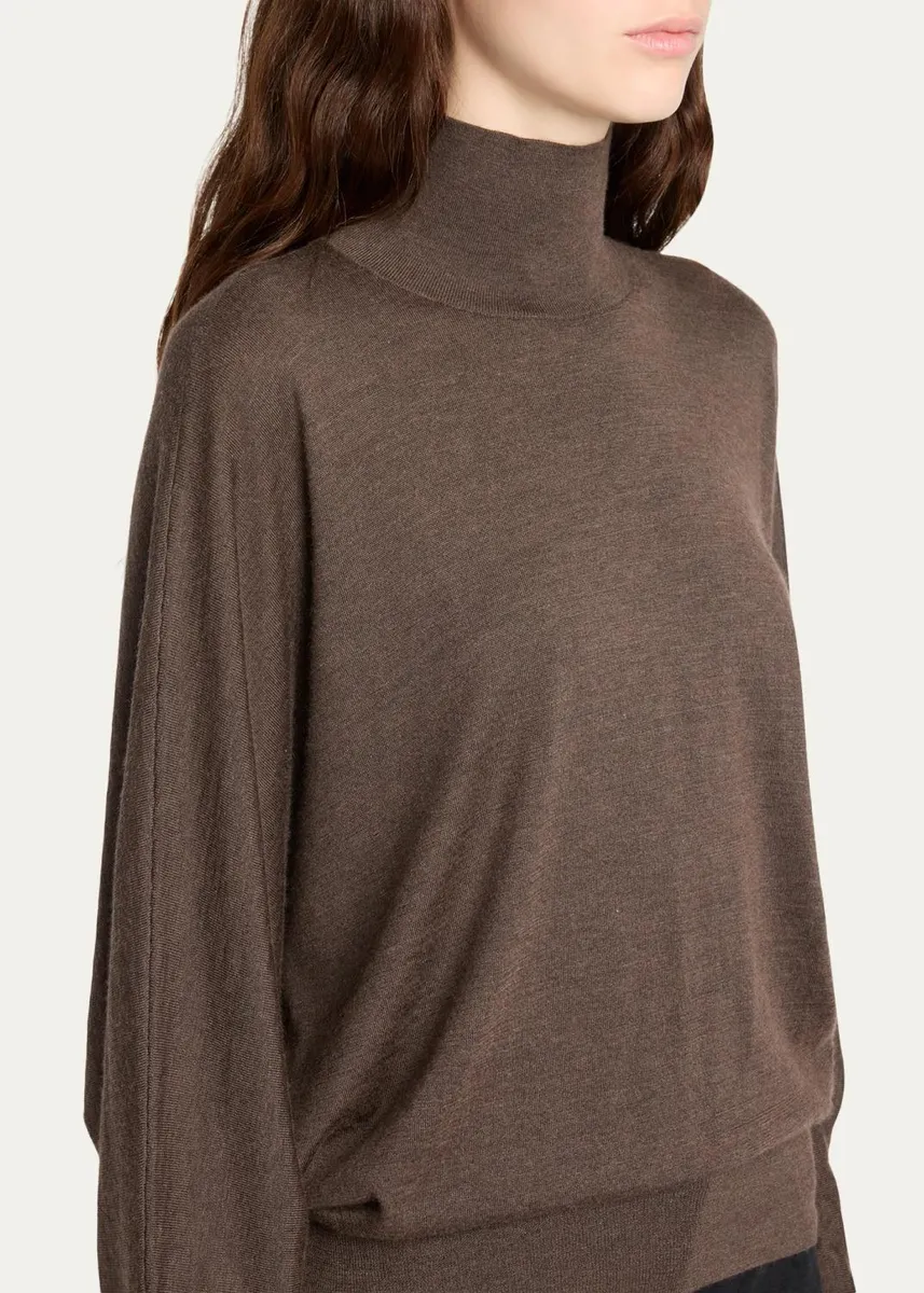 The Row Leith Turtleneck Knit Top | Thumbnail 9 The Row Leith Turtleneck Knit Top | Thumbnail 9
