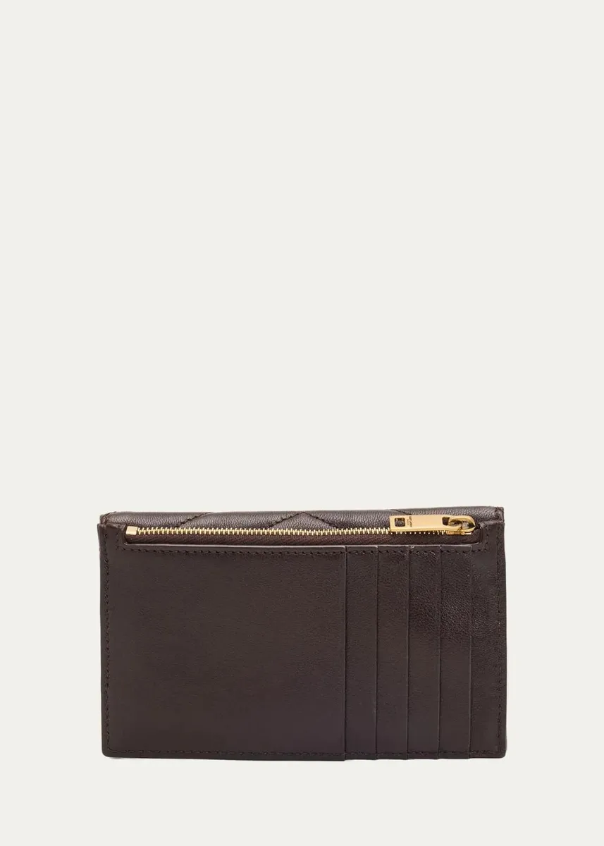 Saint Laurent Cassandre Quilted Envelope Wallet | Thumbnail 3