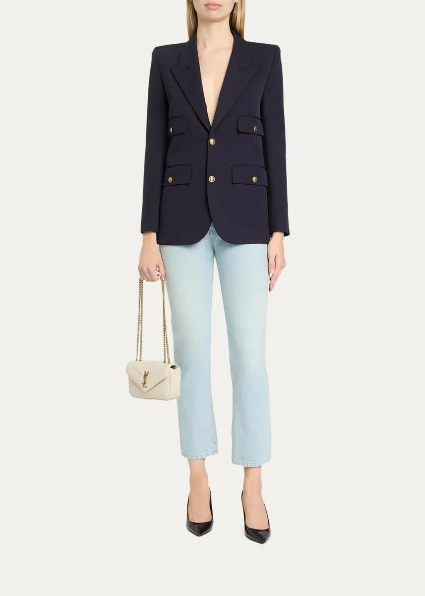 Saint Laurent Quilted Leather Shoulder Bag | Thumbnail 5