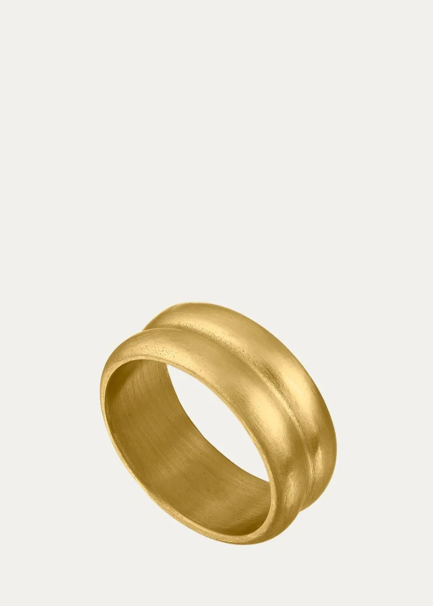Prounis Jewelry Duo Band in 22K Gold | Thumbnail 2